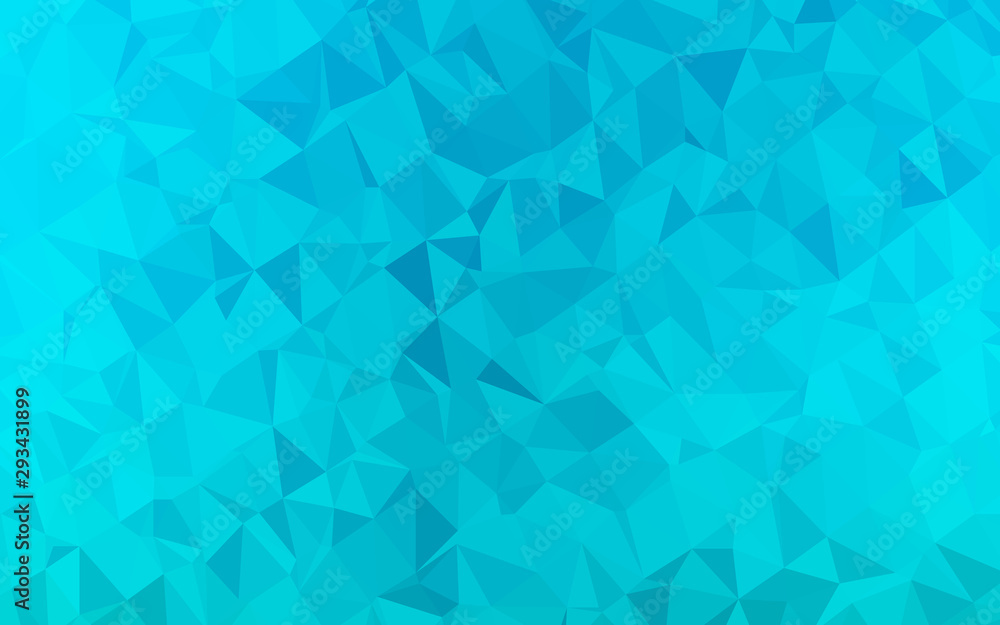 Obraz premium Jasnoniebieski wektor low poly okładka. Kreatywna ilustracja w stylu półtonów z gradientem. Nowa tekstura dla Twojego projektu.