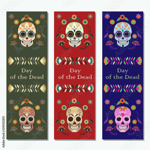 Day of the Dead bookmarks