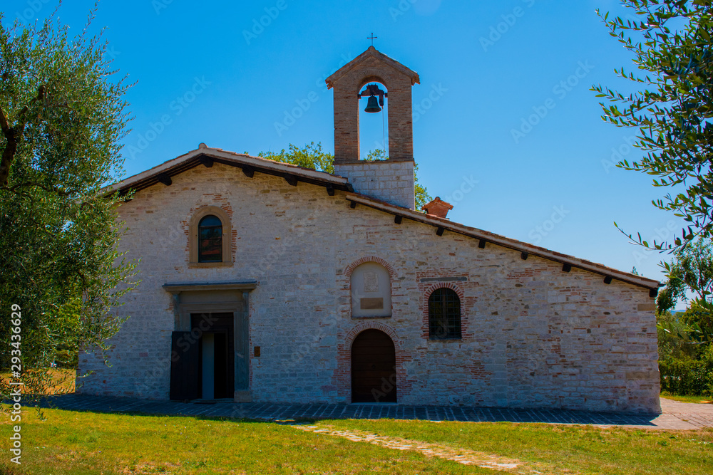 small church in Gubbio small church in Gubbio
