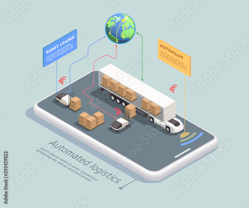 Transportation Isometric Concept