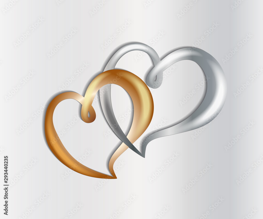 Wedding Hearts Clipart