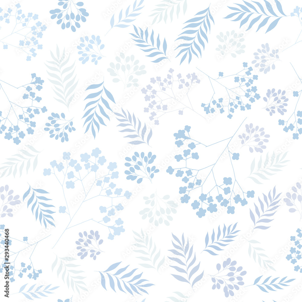 Fototapeta premium Spring- summer pattern, tender pastel background, wrapping, textile design