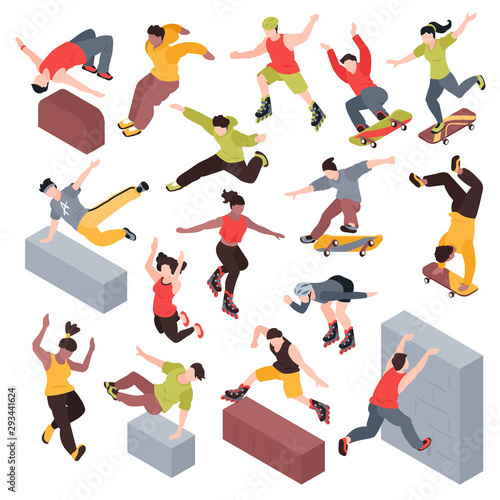 Extreme Street Sport Isometric Set
