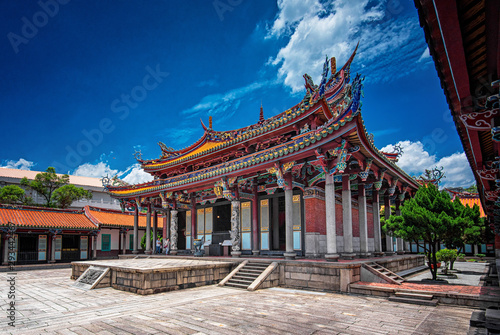Photography Taipei Confucius Temple in dalongdong Taipei, Taiwan