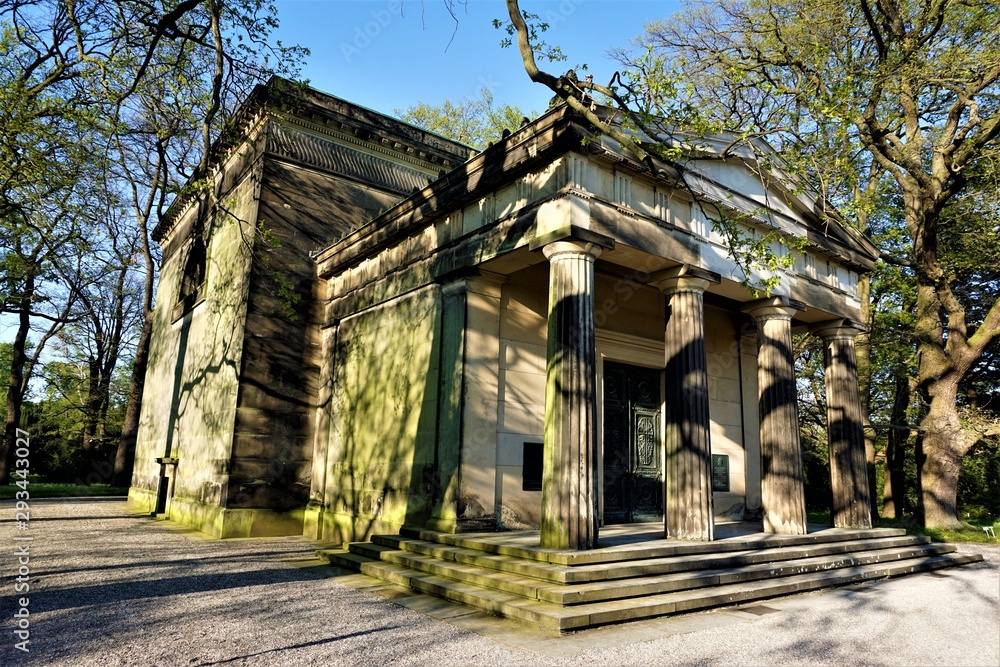 Side view of the mausoleum of the House of Welf in Hanover