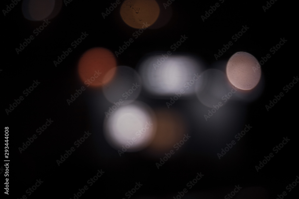 background\night lights bokeh through the mirror background\night lights bokeh through the mirror
