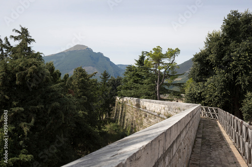 Canvas Print The fortress of Civitella del Tronto