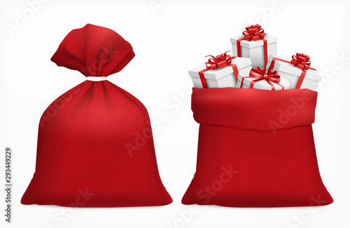 Christmas Gifts Sack Composition