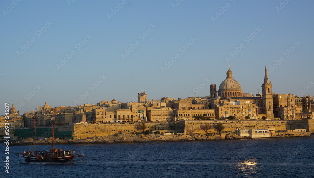 Sommer Herbst Malta Reisen Warm Meer Insel Urlaub Schön Sonne Fliehen