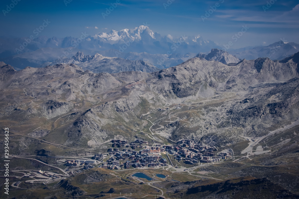 Les Ménuires, Val Thorens, Alpes françaises en été