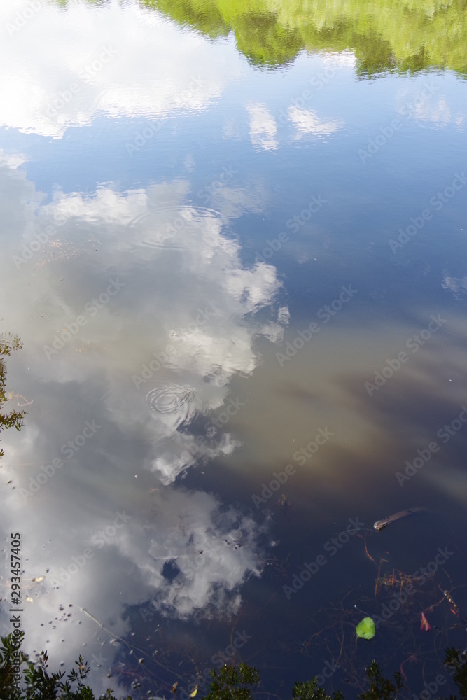 Fototapeta premium blue sky and clouds