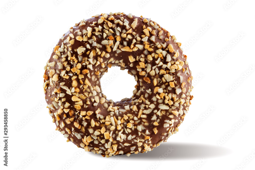 Donut on a white isolated background Donut on a white isolated background