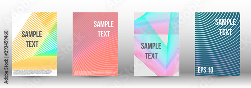 Creative backgrounds with abstract gradient linear