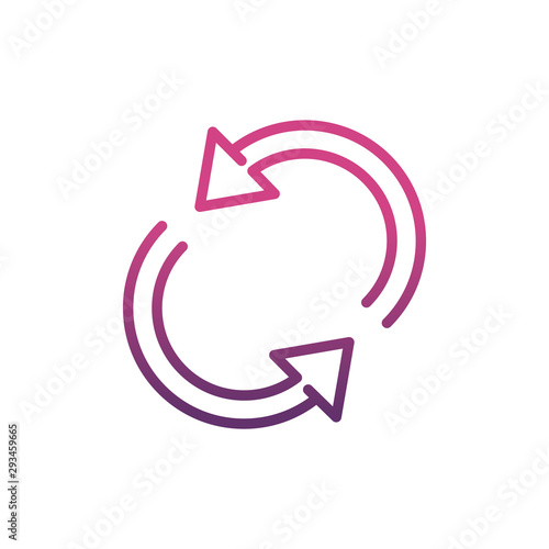 reload network social media icon line