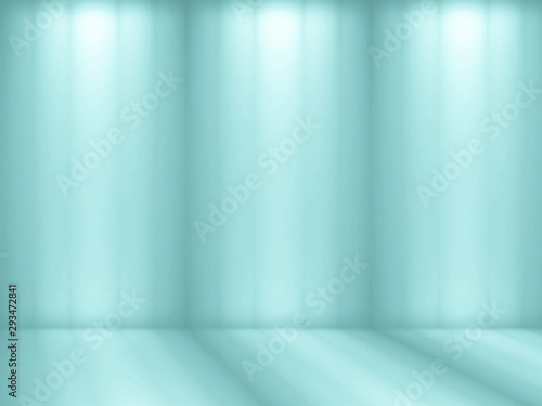 Blue and white background. Abstract blue background. Elegant and beautiful studio background.