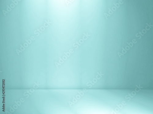 Blue and white background. Abstract blue background. Elegant and beautiful studio background.