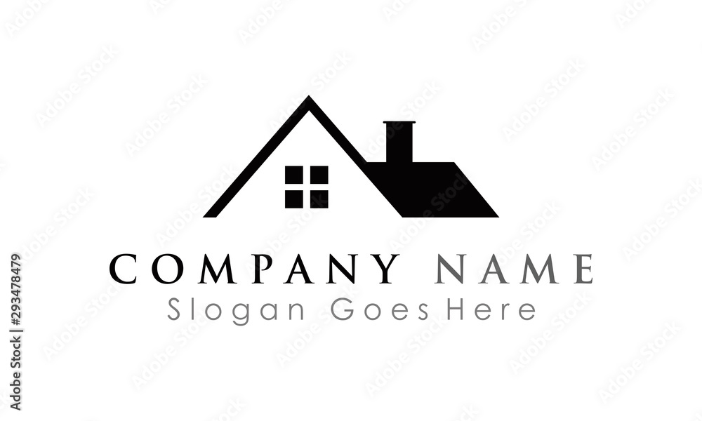 roof house logo vector roof house logo vector