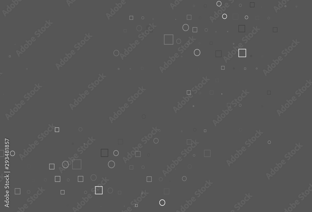 Light Silver, Gray vector backdrop with dots, spots, cubes. Light Silver, Gray vector backdrop with dots, spots, cubes.
