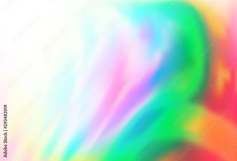 Obraz premium Light Multicolor, Rainbow vector pattern with lines, ovals.