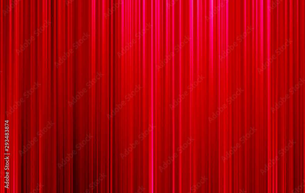 Red festive background, abstraction, bright, lines, blurred, curtain