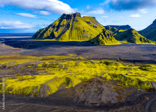 volcanic countryside