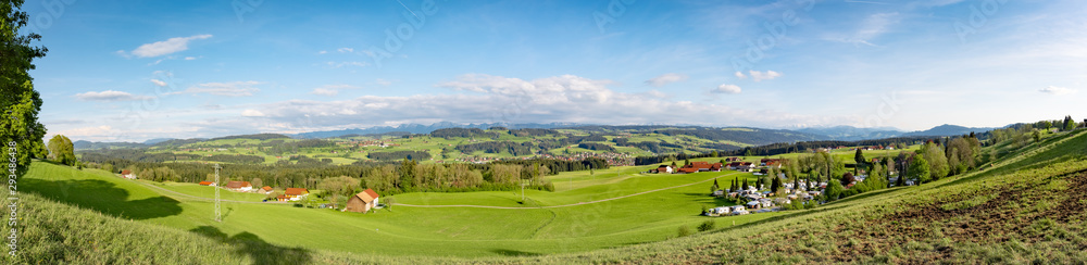 Banner - Luftbild einer Naturlandschaft