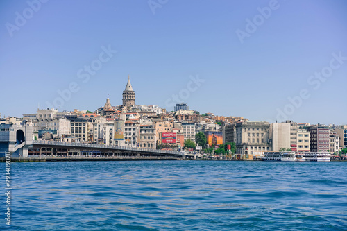 galata bridge Istanbul, turkey © Ratchawat