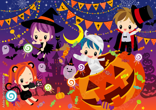 ハロウィンパーティ横