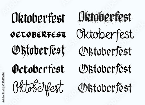 Oktoberfest design, Beer Festival illustration