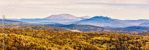 Mount Yamantau, the highest peak of the South Urals Bashkortostan Russia. photo