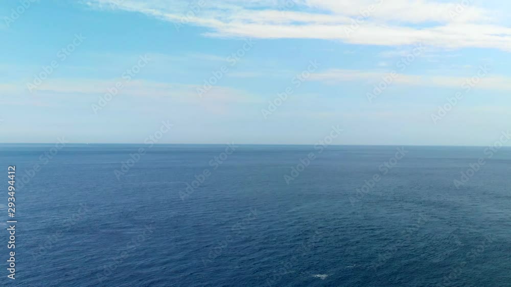 custom made wallpaper toronto digitalAERIAL: Drone descanding above the Tyrrhenian Sea in Scilla (Calabria), Italy