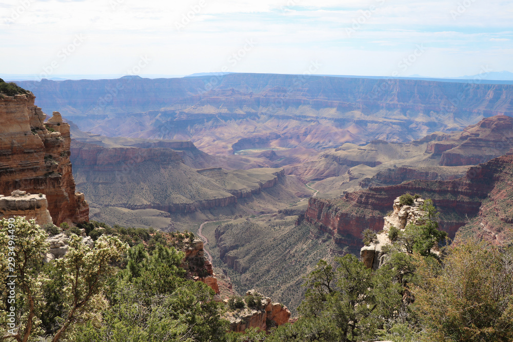 Fototapeta premium View of Unkar Delta from Walhalla Overlook