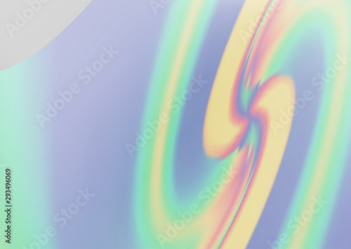 Light Silver, Gray vector background with lava shapes. A vague circumflex abstract illustration with gradient. Pattern for your business design.