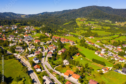 Slovenian town of Vrhnika