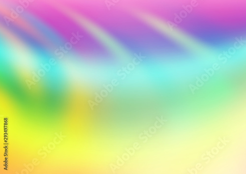 Light Multicolor, Rainbow vector abstract blurred pattern. An elegant bright illustration with gradient. The elegant pattern for brand book.