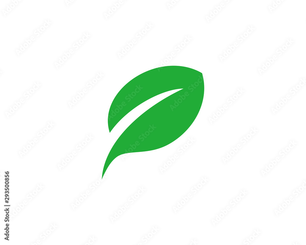 Leaf icon symbol vector Leaf icon symbol vector