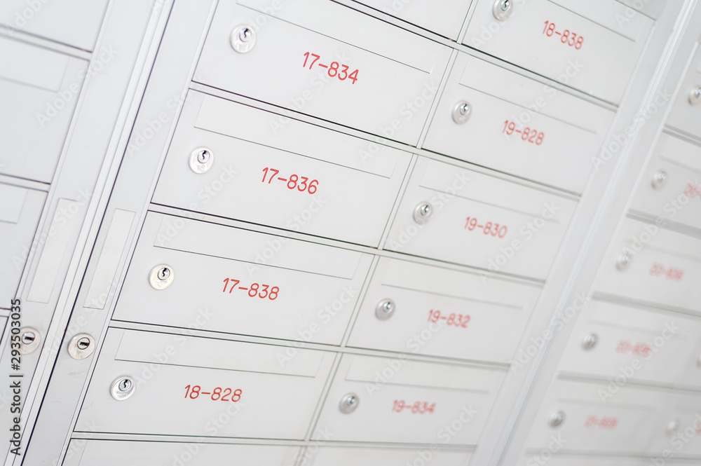 New aluminum letter boxes New aluminum letter boxes