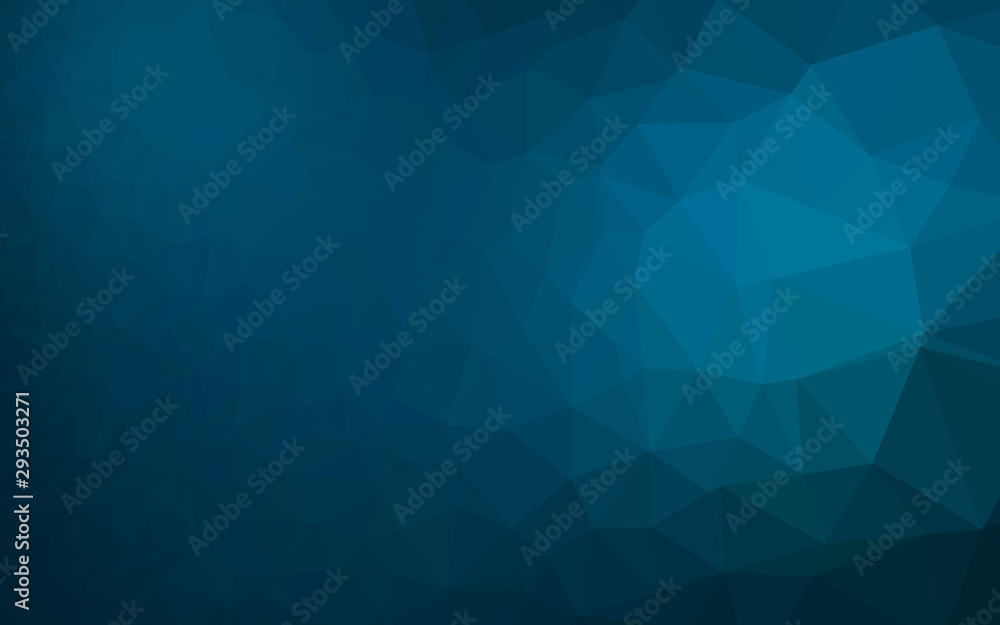 Light BLUE vector shining triangular background. A sample with polygonal shapes. Triangular pattern for your business design. Light BLUE vector shining triangular background. A sample with polygonal shapes. Triangular pattern for your business design.