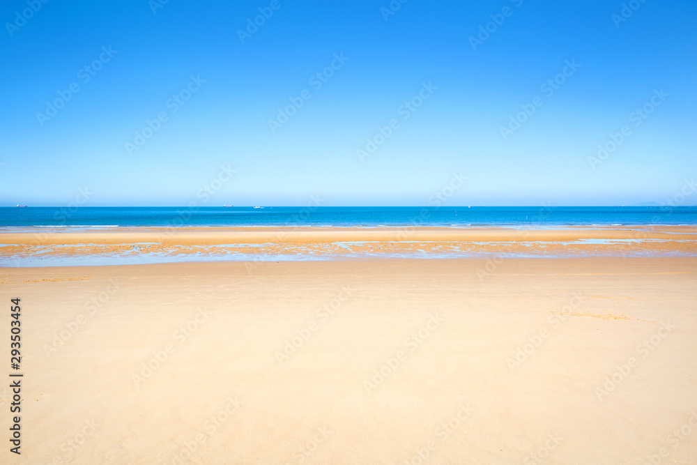 Obraz premium Manlipo beach in Taean-gun, South Korea.