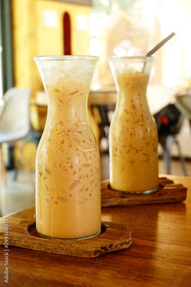 Espresso Ice Coffee in coffee shop Espresso Ice Coffee in coffee shop