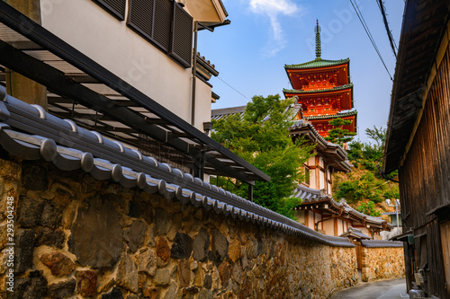 Saikoji Temple pagoda, Shodoshima Island, Kagawa, Japan