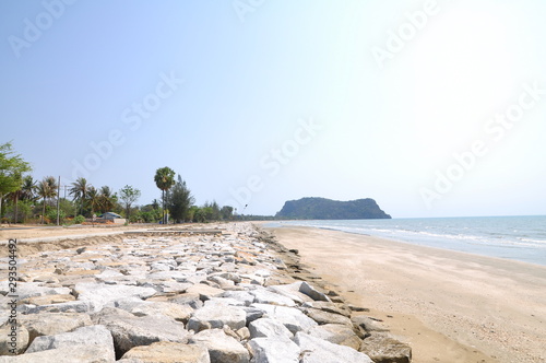 Breakwater in thailand