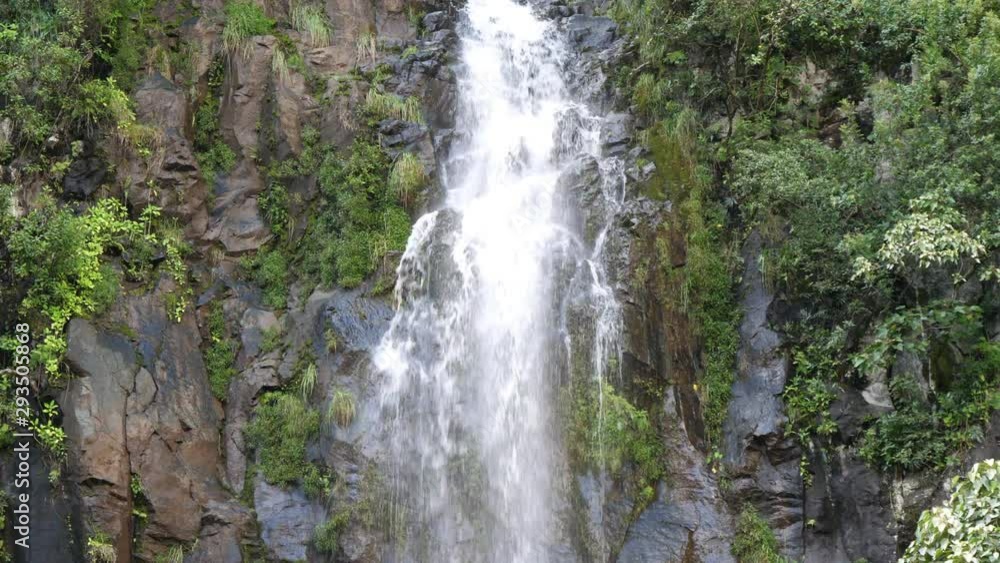Close Up Of Tropical Waterfall in Jungle 60fps Close Up Of Tropical Waterfall in Jungle 60fps
