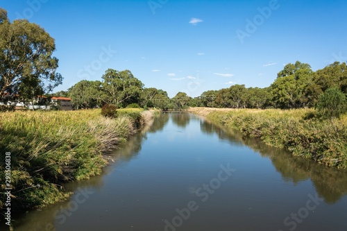 Murrumbidgee River at Narrandera, New South Wales, Australia. photo