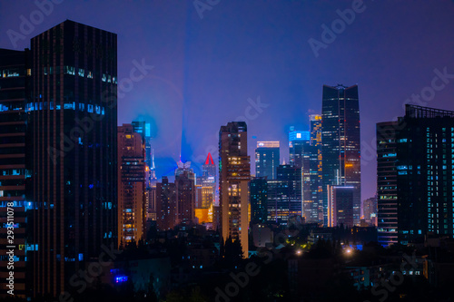 Shanghai s most prosperous city  Shanghai  Shanghai s night scenes
