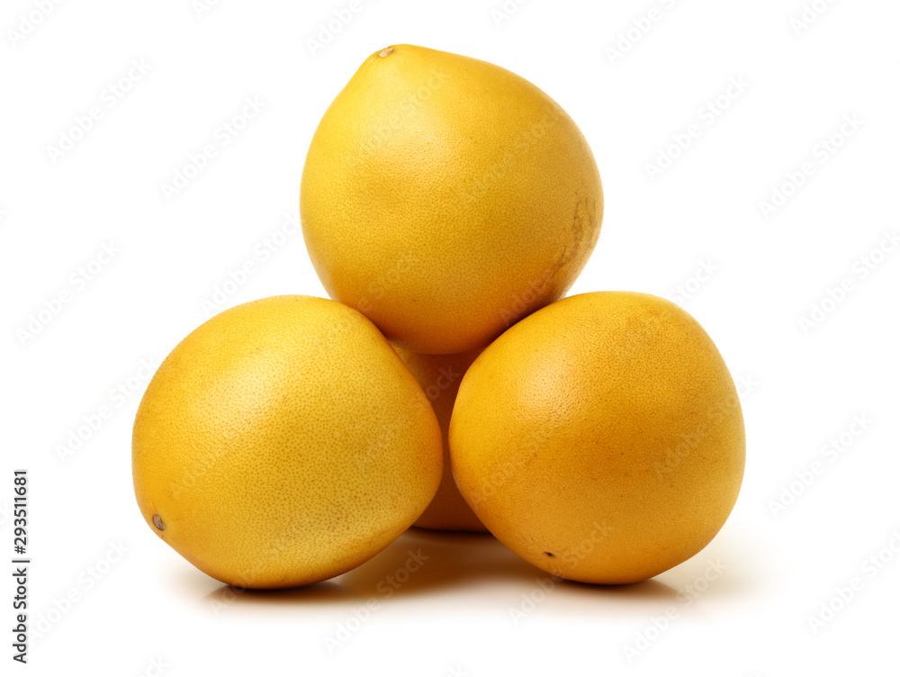 Pomelo isolated on white background Pomelo isolated on white background