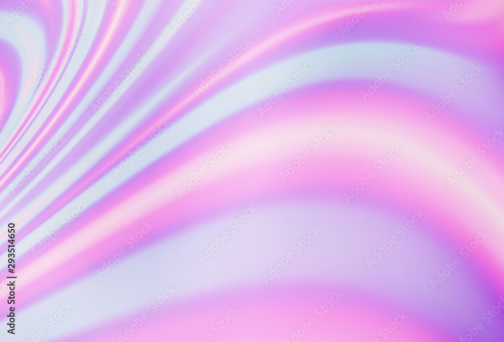 Obraz premium Light Purple vector background with lava shapes.