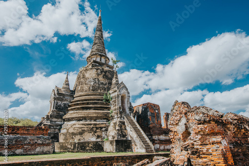 Wat Phra Si Sanphet temple in Ayutthaya.  © belyaaa