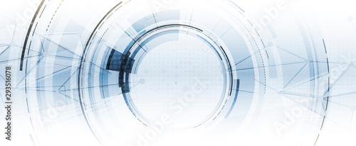 Technology data background, idea of global business solution