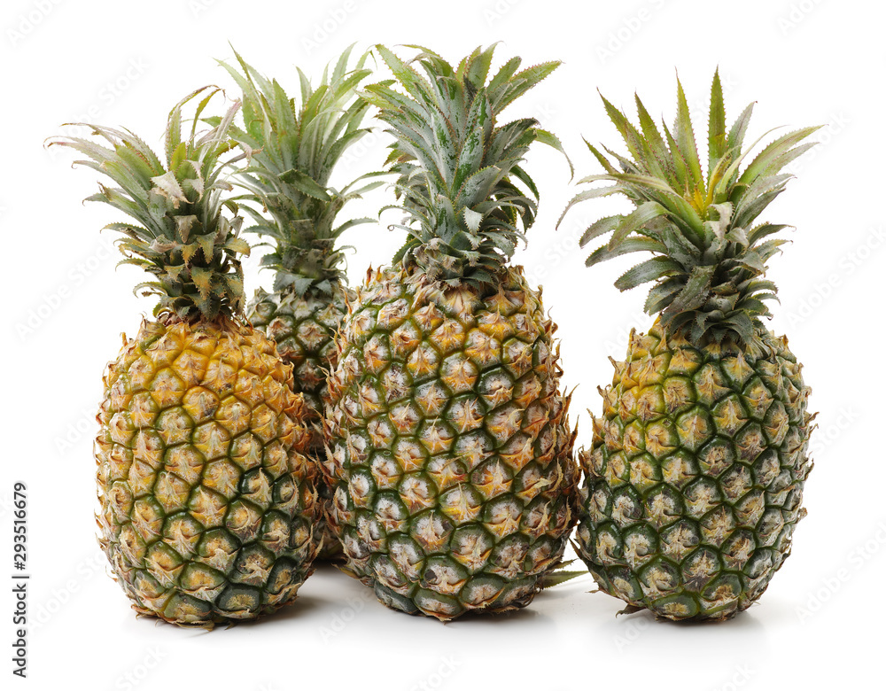 Pineapple on white background Pineapple on white background